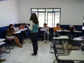 Oficina de matemática com alunos do ensino fundamental