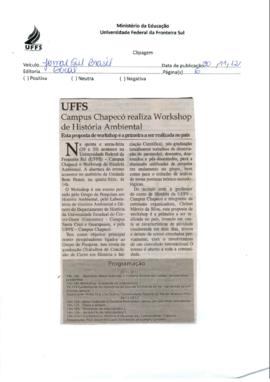 Campus Chapecó realiza workshop de História Ambiental