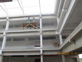 Construção Bloco A – Campus Erechim