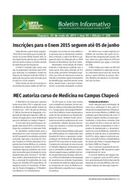 Boletim Informativo 236