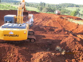 Terraplenagem, drenagem pluvial e sub-base vias internas – Campus Laranjeiras do Sul