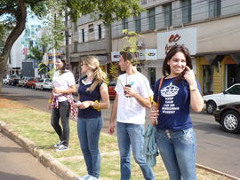 Pedágio Solidário do curso de Engenharia Ambiental