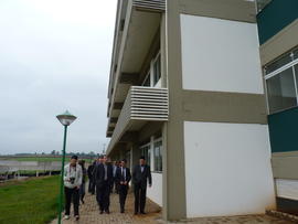 Visita de vereadores às obras do Campus Chapecó