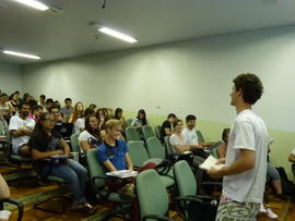 Atividade com a escola Marechal Bormann - PIBID Ciências Sociais