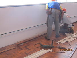 Construção Bloco A – Campus Laranjeiras do Sul