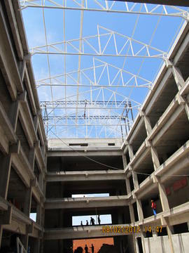 Construção Bloco A – Campus Erechim