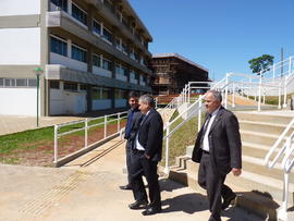 Visita de ministro às instalações do Campus Chapecó
