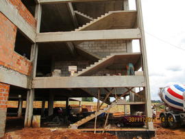 Construção Bloco A – Campus Erechim