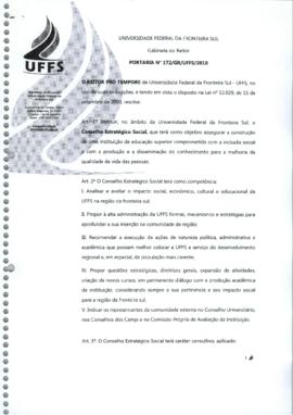 Portaria 172-GR-2010