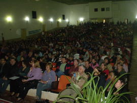 Solenidades com a equipe diretiva da UFFS