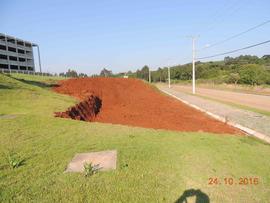 Construção da Central de Resíduos Sólidos – Campus Chapecó