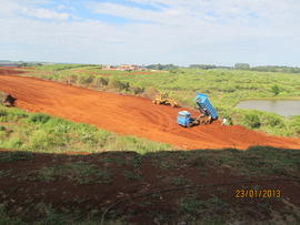 Terraplenagem, drenagem pluvial e sub-base vias internas – Campus Erechim