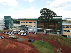 Vista aérea do Campus Chapecó