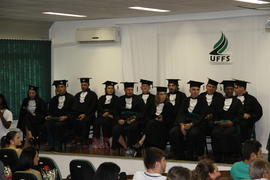 Formatura dos cursos de Ciências Sociais, Geografia e História