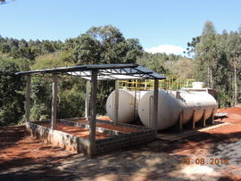 Construção Estação de Tratamento de Esgoto - Campus Laranjeiras do Sul