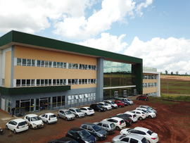 Vista aérea do Campus Chapecó