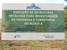 Reforma Bloco A - Campus Erechim