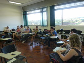 Seminário sobre os estágios do curso de Geografia