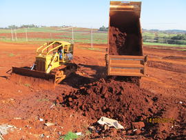 Terraplenagem, drenagem pluvial e sub-base vias internas – Campus Realeza