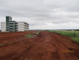 Terraplenagem, drenagem pluvial e sub-base vias internas – Campus Cerro Largo