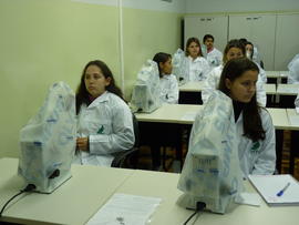 Visita novos talentos Biologia aos laboratórios da UFFS