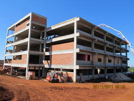 Construção Bloco A – Campus Erechim