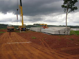 Construção Blocos A e B – Campus Chapecó