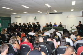 Formatura dos cursos de Ciências Sociais, Geografia e História