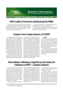Boletim Informativo 280