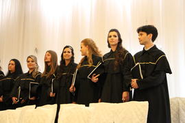 Formatura dos cursos de Administração, História, Letras e Pedagogia