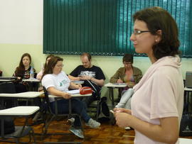 Oficina e roda de conversa do PIBID Institucional