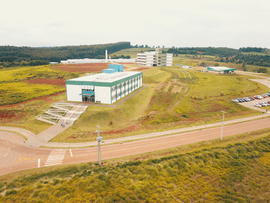 Vista aérea do Campus Laranjeiras do Sul