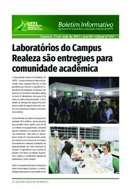 Boletim informativo 154