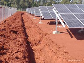 Construção das Usinas Fotovoltaicas – Campus Chapecó