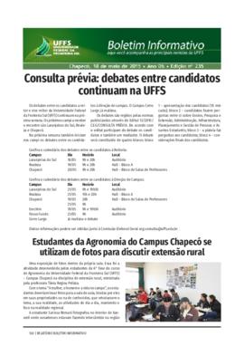 Boletim Informativo 235