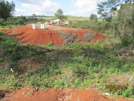 Construção das vias de acesso ao Campus Chapecó