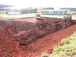 Construção do pavilhão de Patrimônio – Almoxarifado – Laranjeiras do Sul