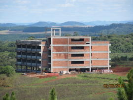 Construção Bloco A – Campus Laranjeiras do Sul