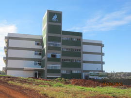 Construção Bloco A – Campus Laranjeiras do Sul