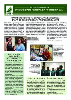 Boletim Informativo 6