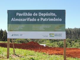 Construção do pavilhão de Patrimônio – Almoxarifado – Laranjeiras do Sul