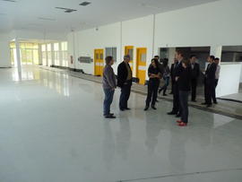 Visita de vereadores às obras do Campus Chapecó