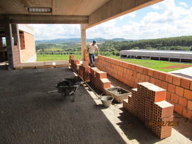 Construção Bloco A – Campus Laranjeiras do Sul