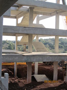 Construção Blocos A e B – Campus Chapecó