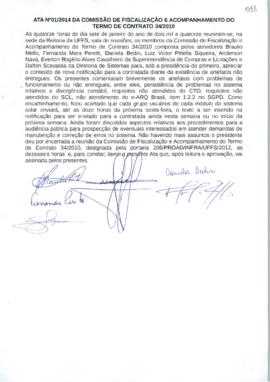 Ata 01 de acompanhamento do Contrato 34-2010 - Solar