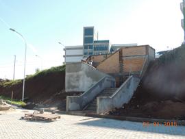 Terraplanagem, drenagem pluvial e pavimentação das vias internas – Campus Chapecó