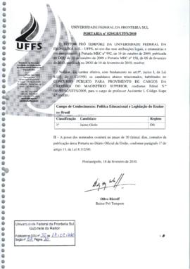 Portaria 029-GR-2010