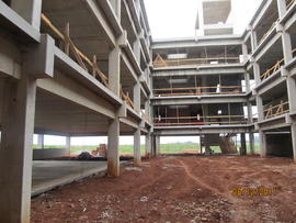 Construção Bloco A – Campus Erechim