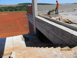Construção Blocos A e B – Campus Chapecó