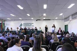 Cerimônia de posse do novo diretor do Campus Chapecó